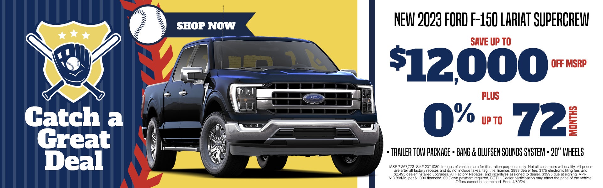 Save up to $12,000 off MSRP PLUS 0% up to 72 Months