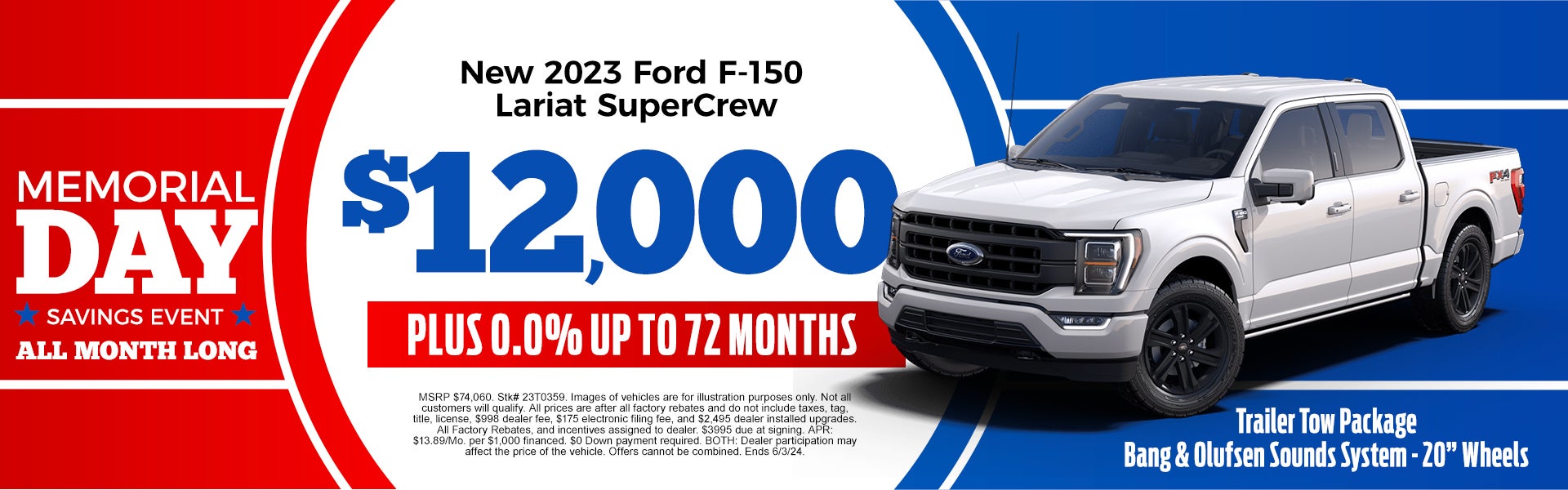 Get up to $12,000 off MSRP + 0.0% Financing for up to 72/mo